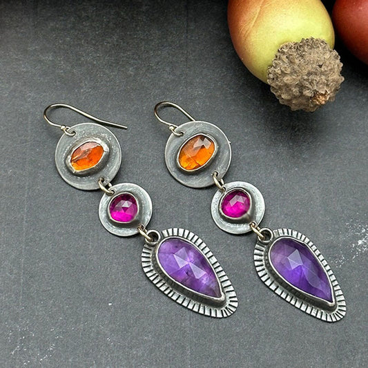 Vintage Gemstone Earrings