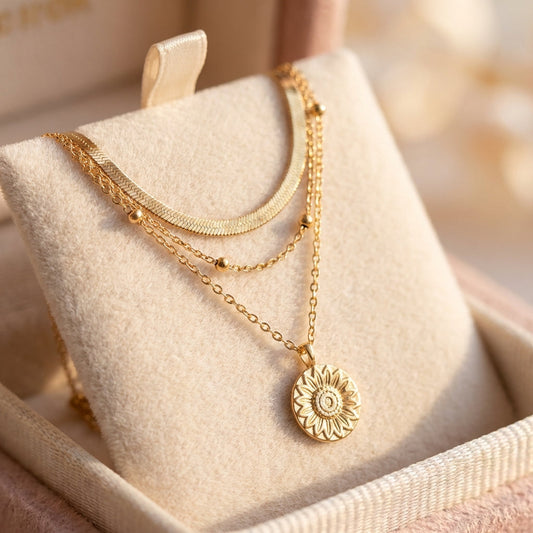 Vintage Golden Plated Necklace