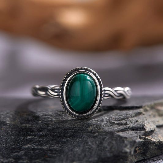 Vintage Malachite Ring