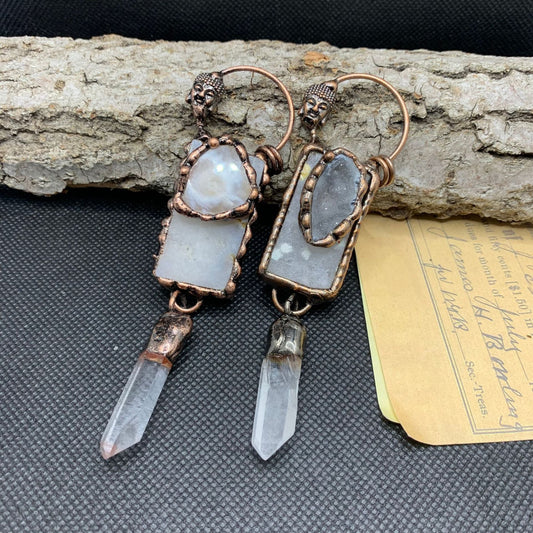 Vintage Moonstone Earrings