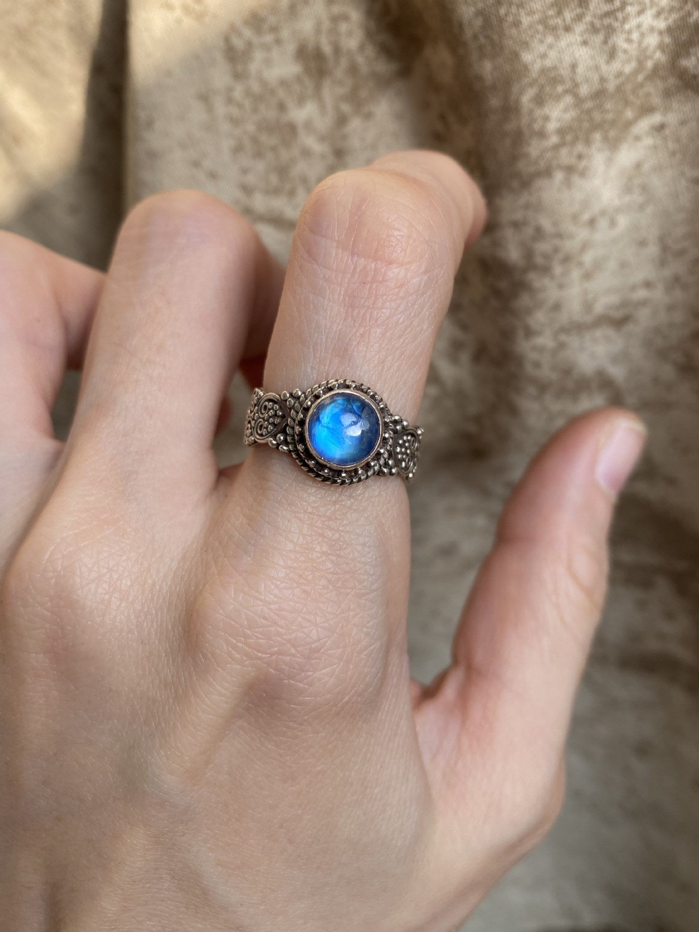 Vintage Moonstone Ring