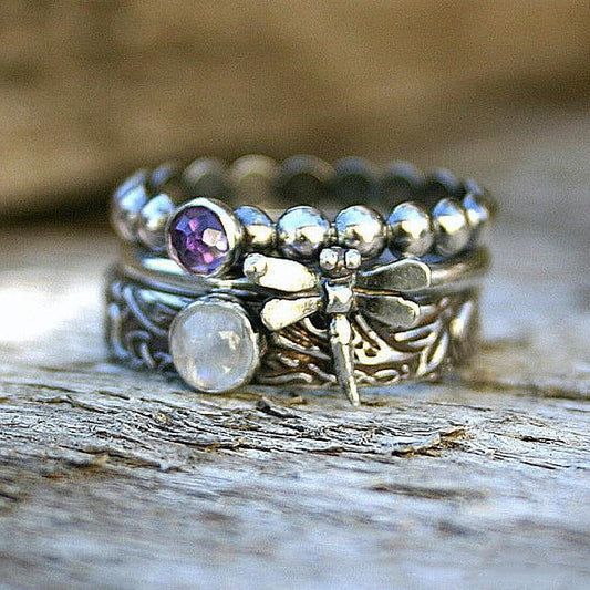 Vintage Moonstone Ring