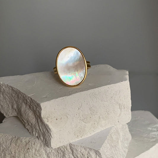 Vintage Mother Of Pearl Ring