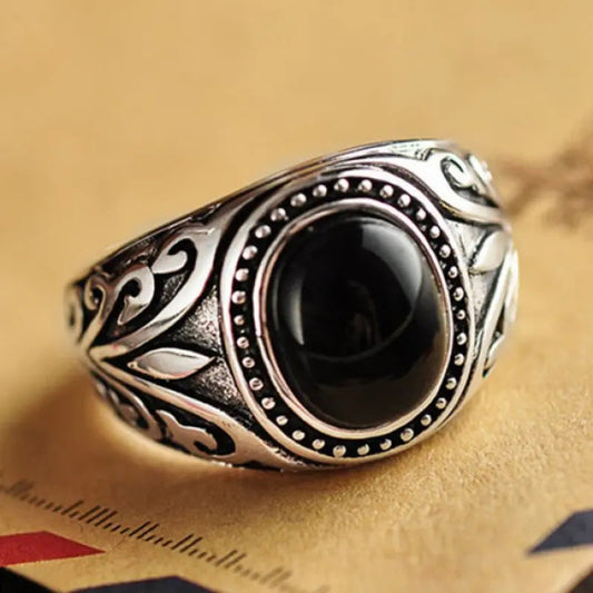 Vintage Onyx Ring
