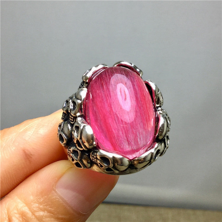 Vintage Pink Tourmaline Ring