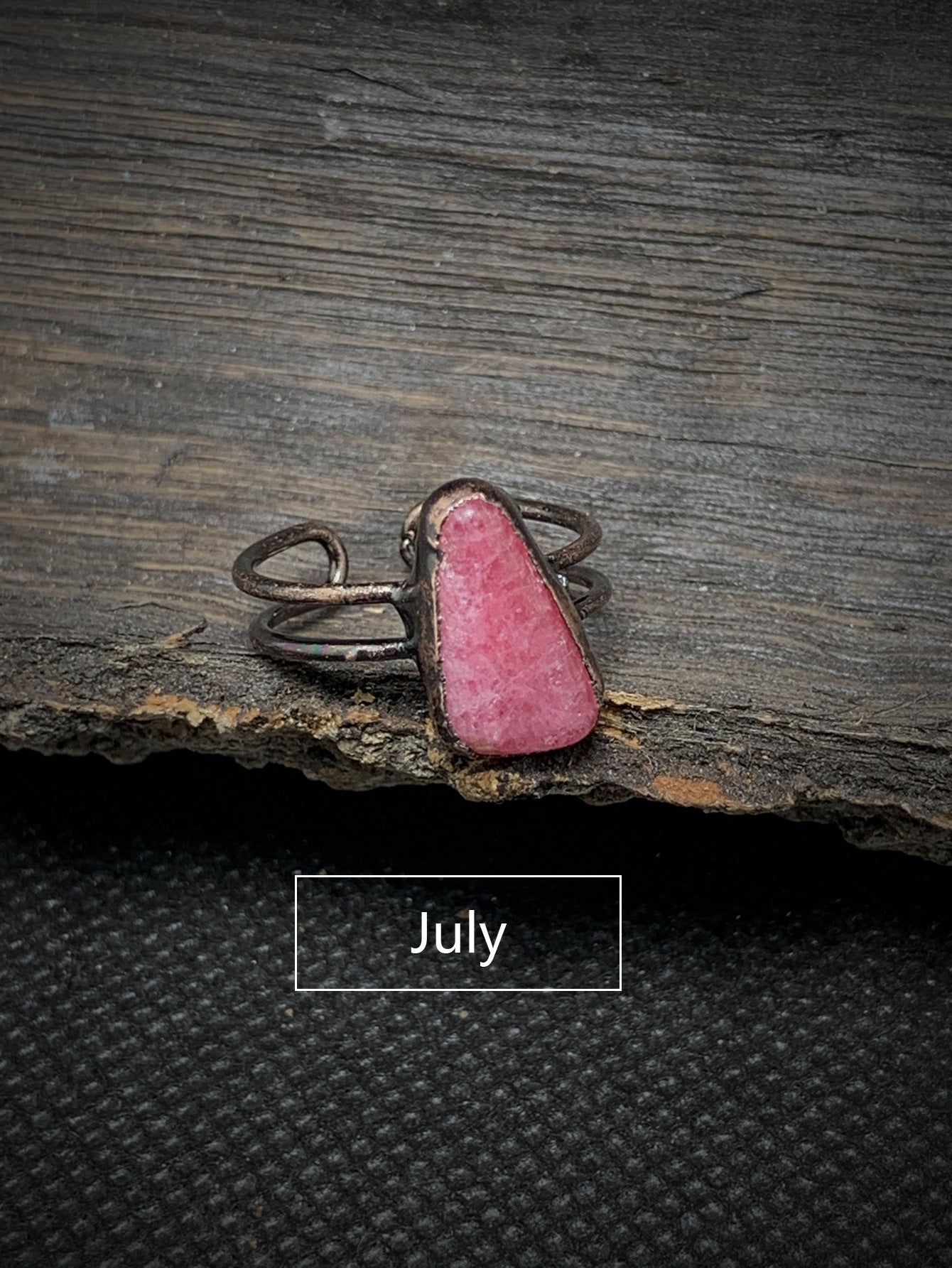Vintage Pink Tourmaline Ring