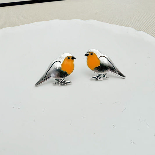 Vintage Robin Earrings