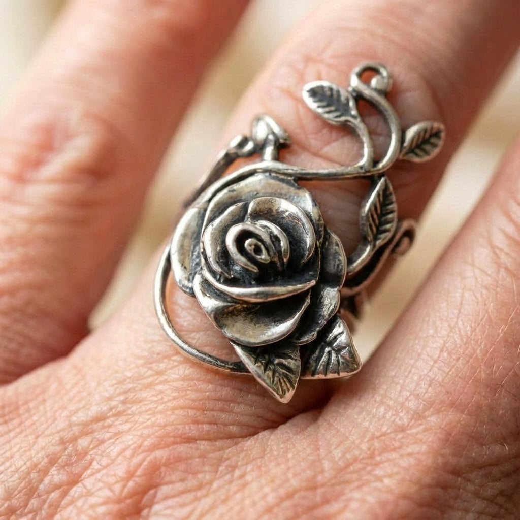 Rose Statement Ring