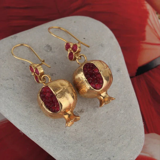 Vintage Ruby Pomegranate