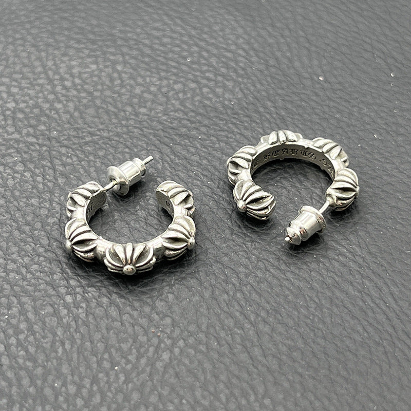 Vintage Scallop Earrings