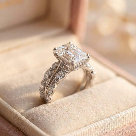 Vintage Silver Bright Layer Ring