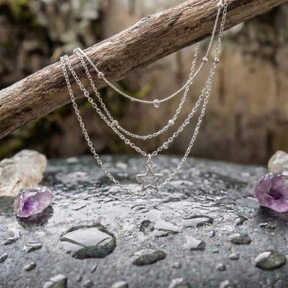 Vintage Star Necklace
