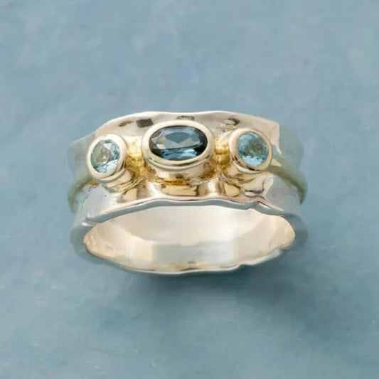 Vintage Topaz Statement Ring
