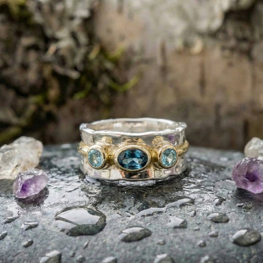 Vintage Topaz Statement Ring
