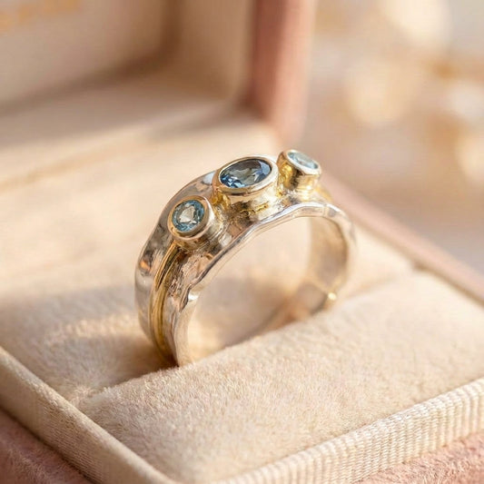 Vintage Topaz Statement Ring