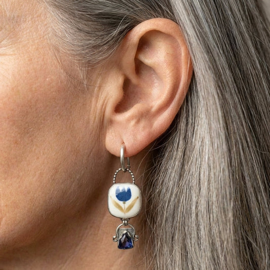 Tulip Dangle Earrings