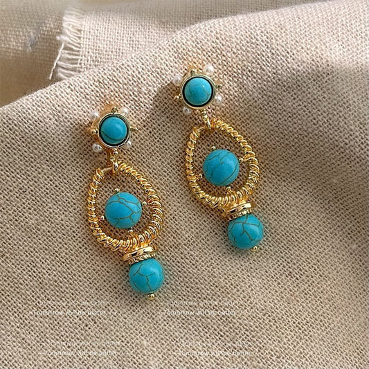 Vintage Turquoise Earrings
