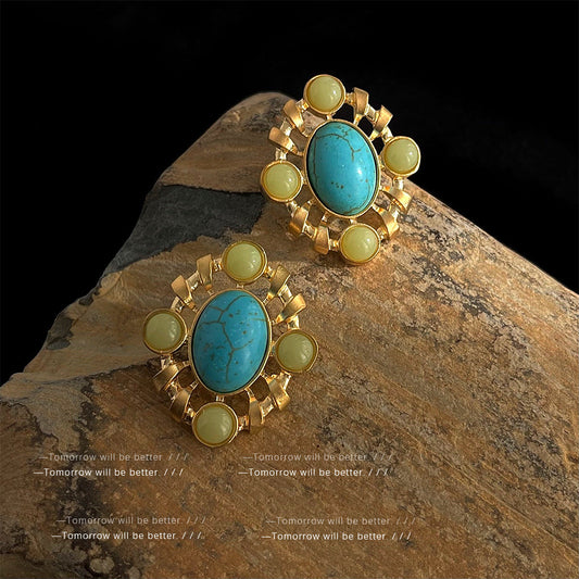 Vintage Turquoise Earrings