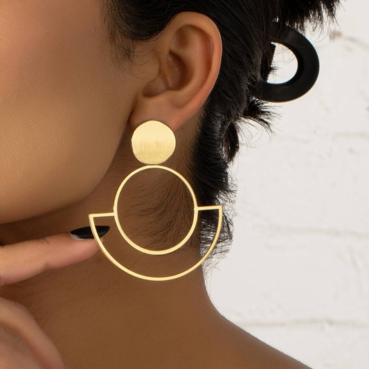 Gold Emperor Earrings