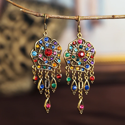 Colorful Mandala Earrings