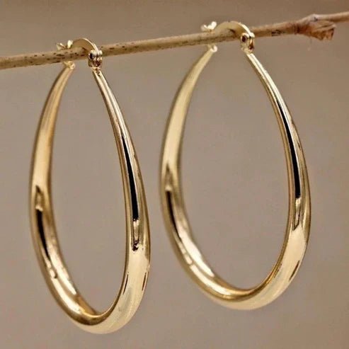 Gold Hoop Earrings