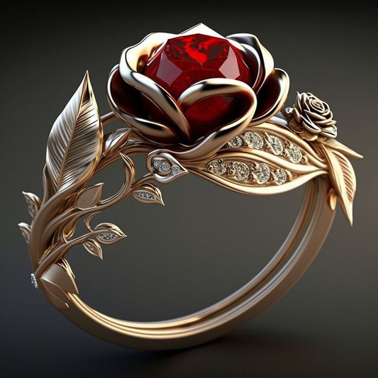 Crimson Rose Ring