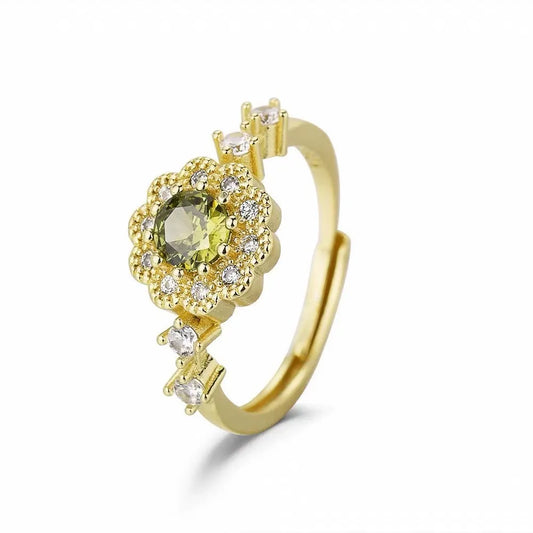 Petite Floral Ring