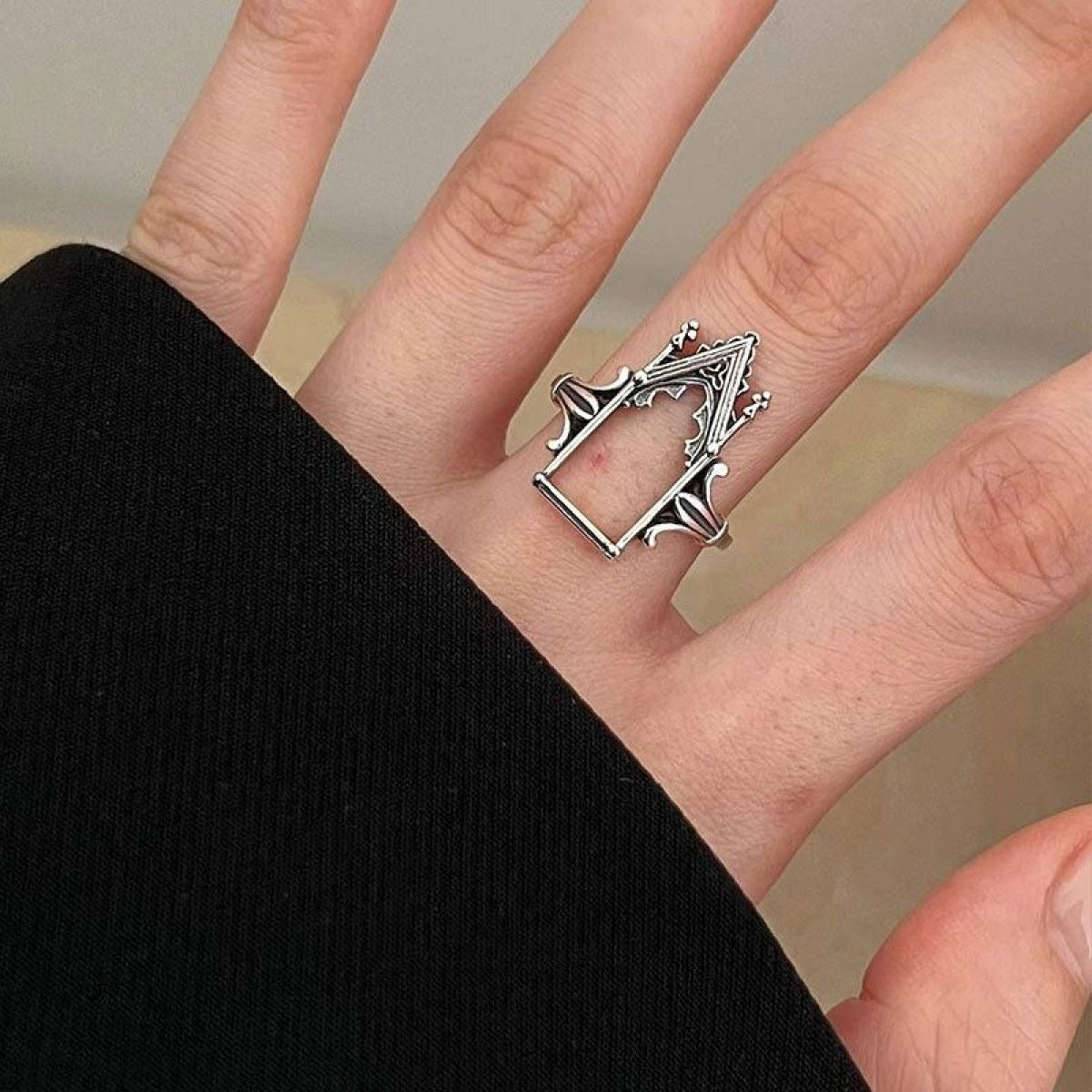 Cathedral Silver Ring