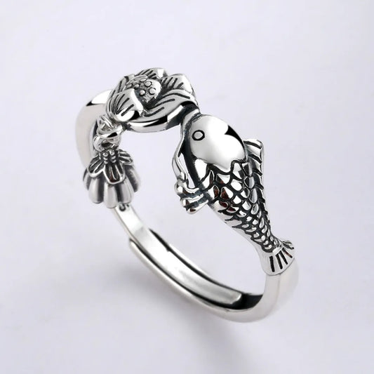 Silvered Ring